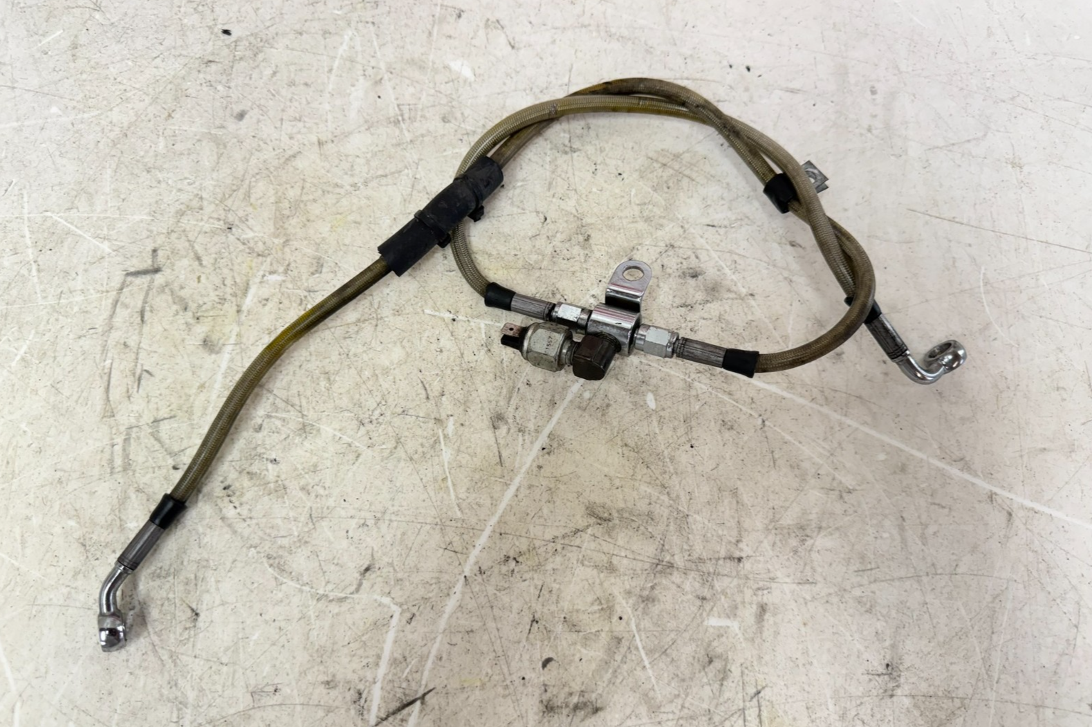 1995 HARLEY FLH ELECTRA GLIDE Braided Brake Hose Line
