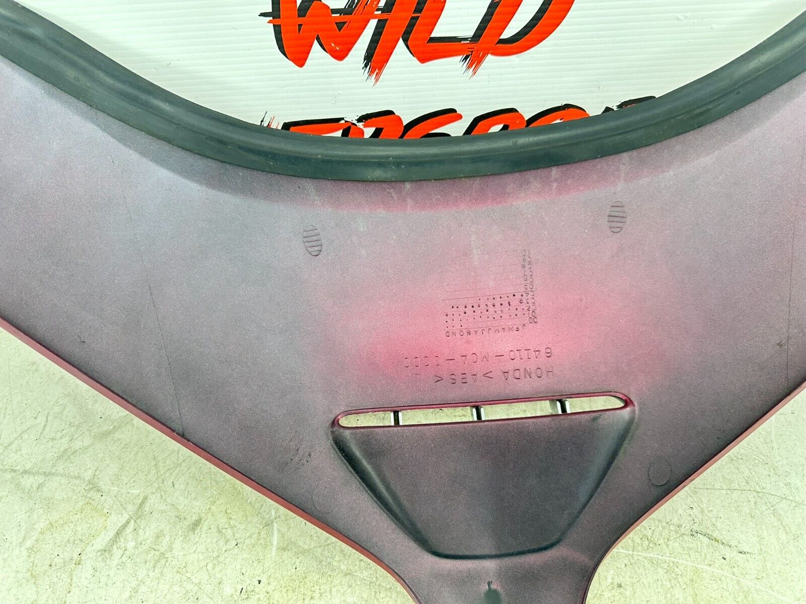 2004 Honda Goldwing GL1800 Front Windshield Trim Garnish Fairing Panel
