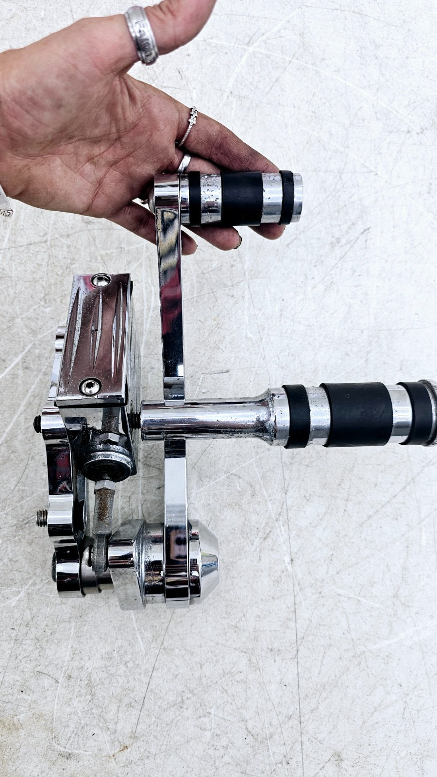 1988 HARLEY SOFTAIL Chrome Billet Forward Control Kit