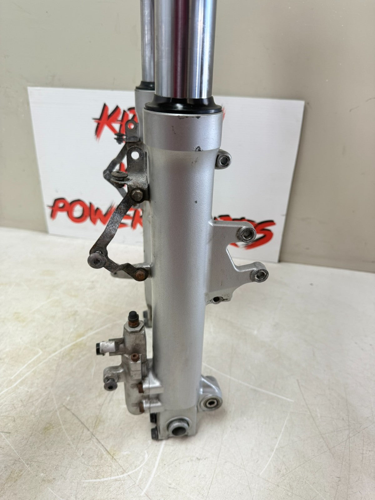 2002 Honda Goldwing GL1800 Forks Front End Suspension Fork Tubes Triple Tree