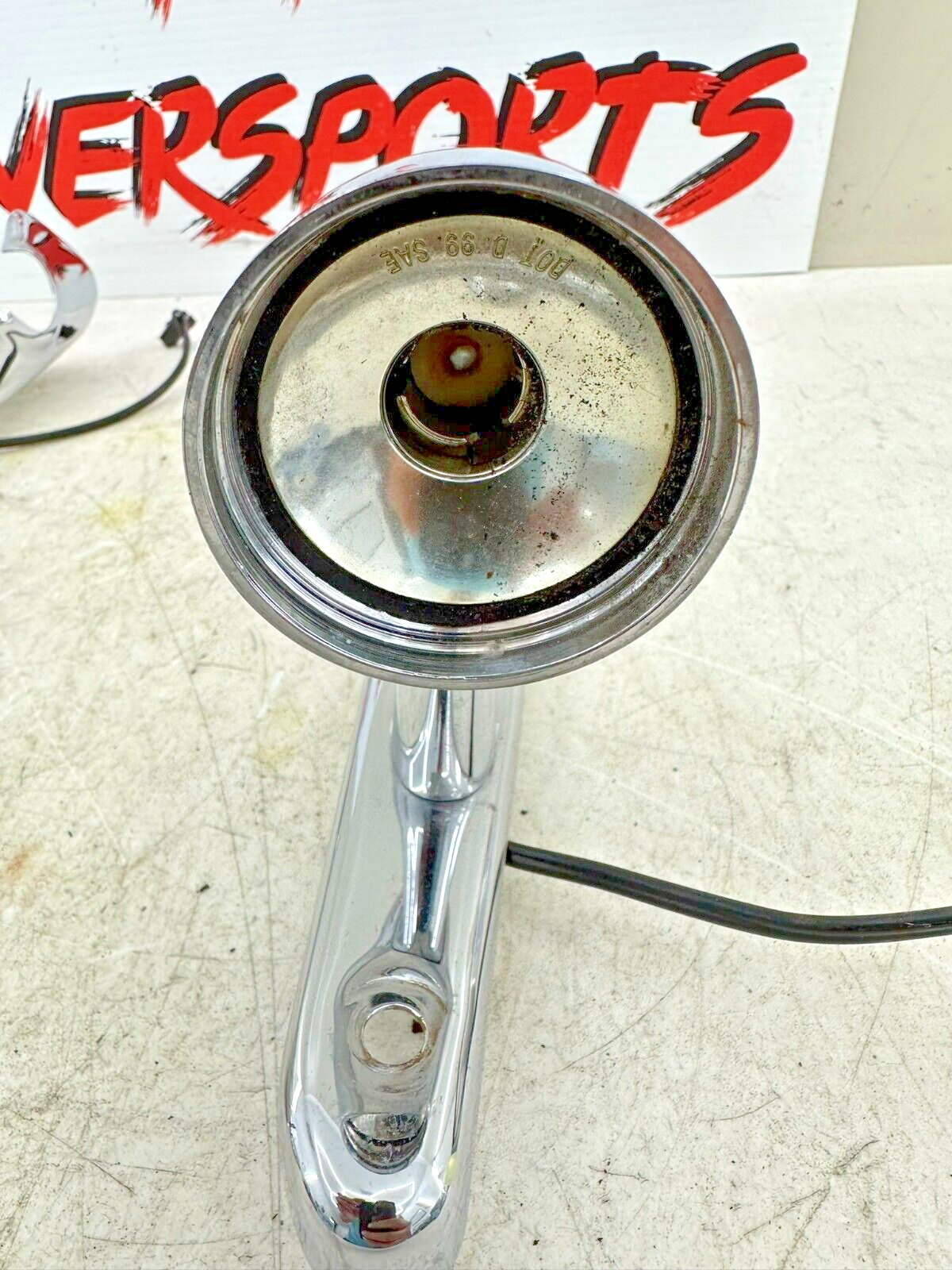 2004 UP HARLEY DAVIDSON SPORTSTER Chrome Right Left Turn Signals+ Strut Arm