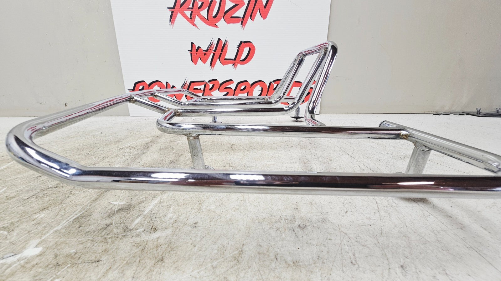 1995 HONDA GOLDWING GL1500 Chrome Trunk Top Case Luggage Rack Mount
