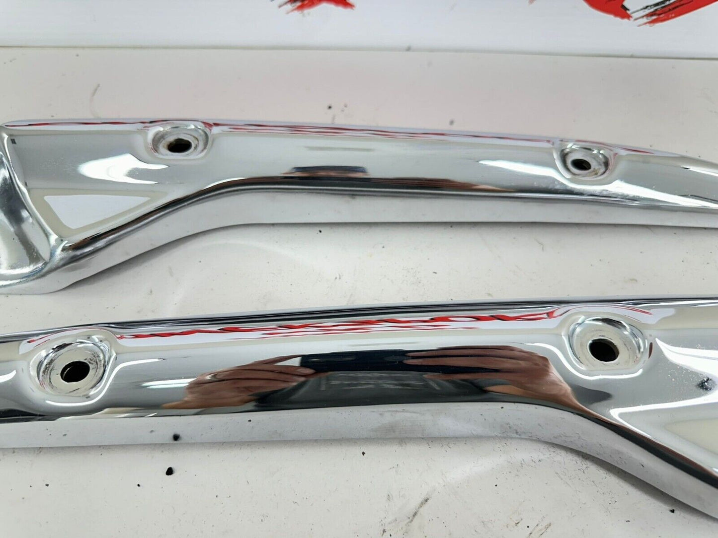 1998 HONDA VALKYRIE TOURING Chrome Rear Frame Fender Strut Arm Bars