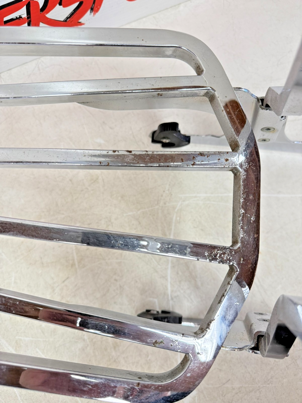 1997 HARLEY DAVIDSON SOFTAIL Backrest Rear Sissy Bar Luggage Rack