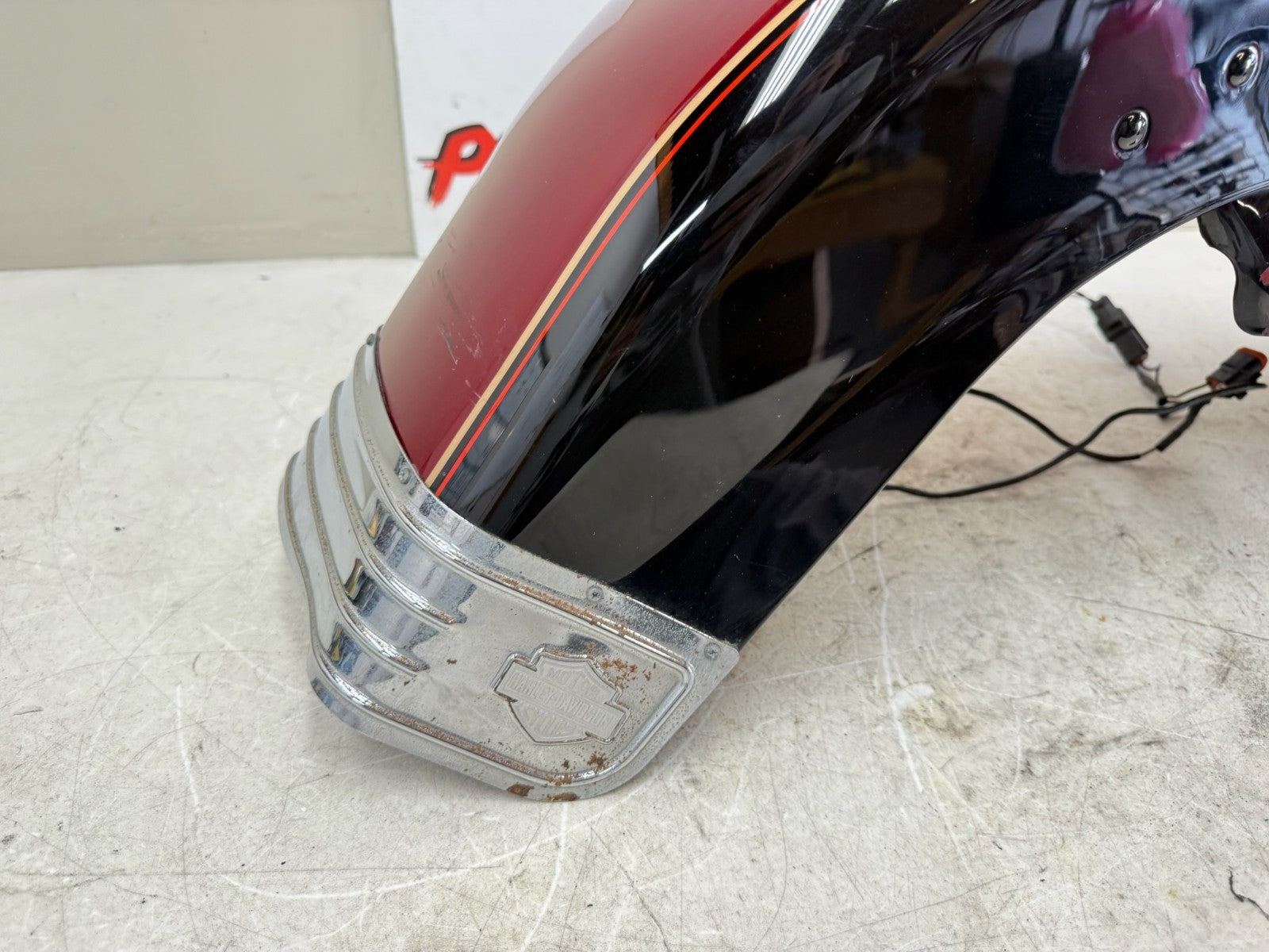 1995 HARLEY FLH ELECTRA GLIDE Front Fender 30th Anniversary 
