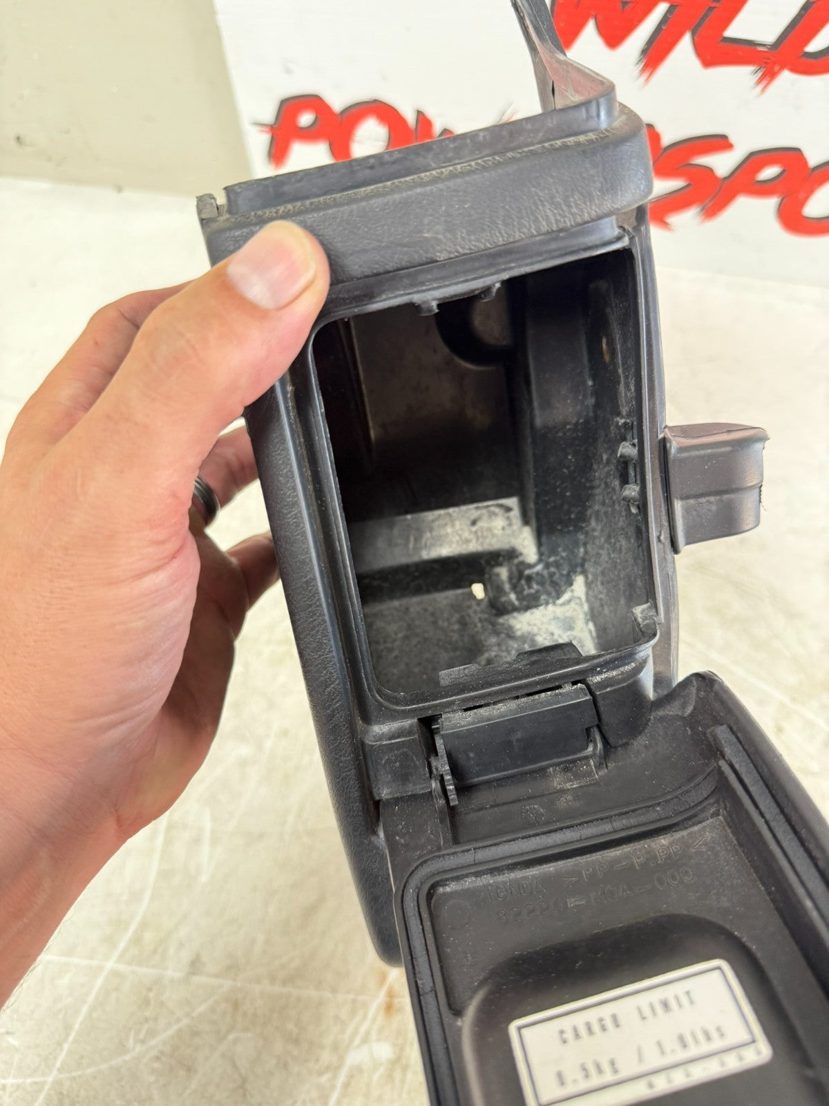 2002 Honda Goldwing GL1800 Rear Left Trunk Storage Pockets Lid