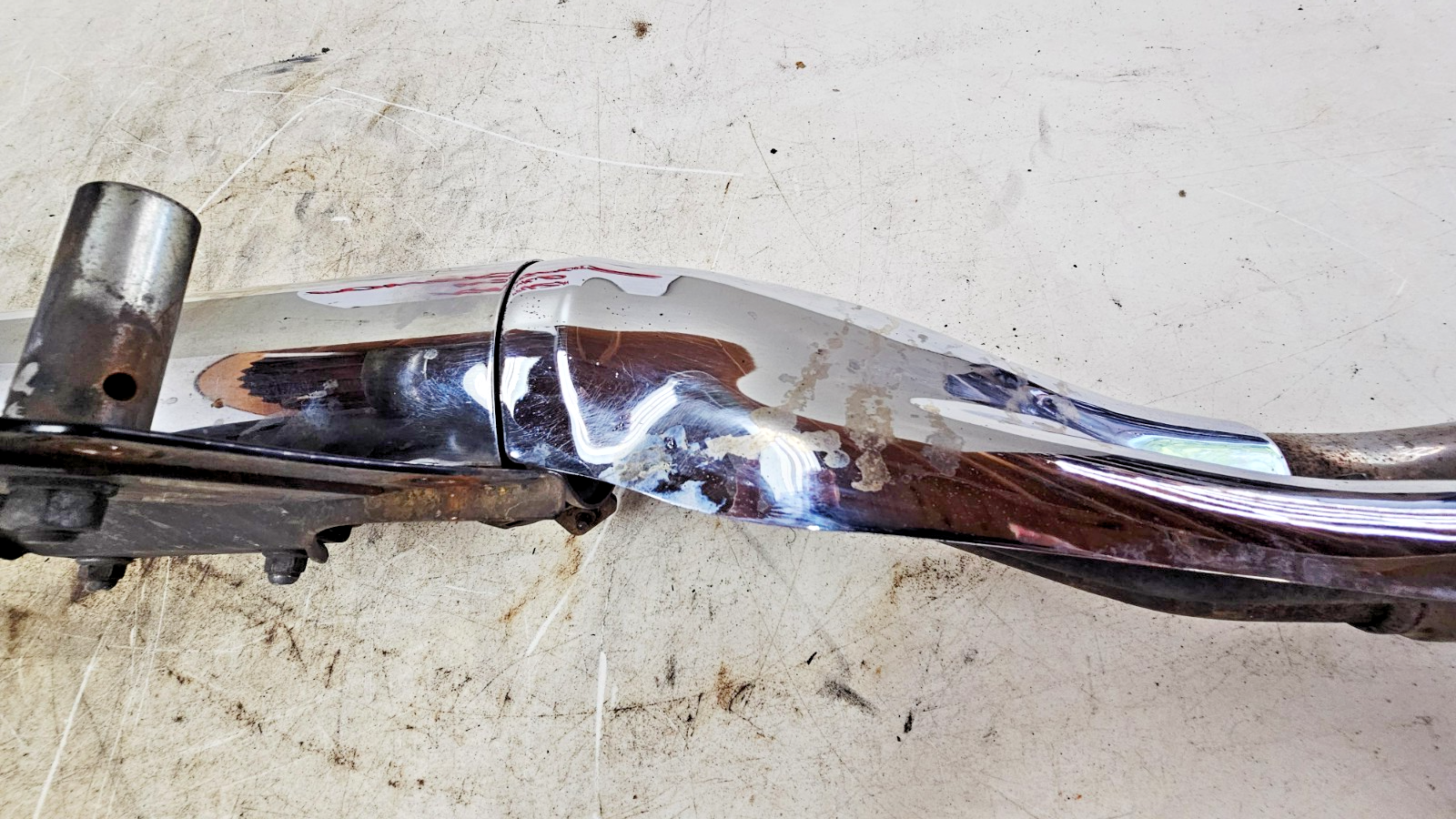 2000 HONDA VALKYRIE INTERSTATE Exhaust Header Muffler Pipe System Chrome