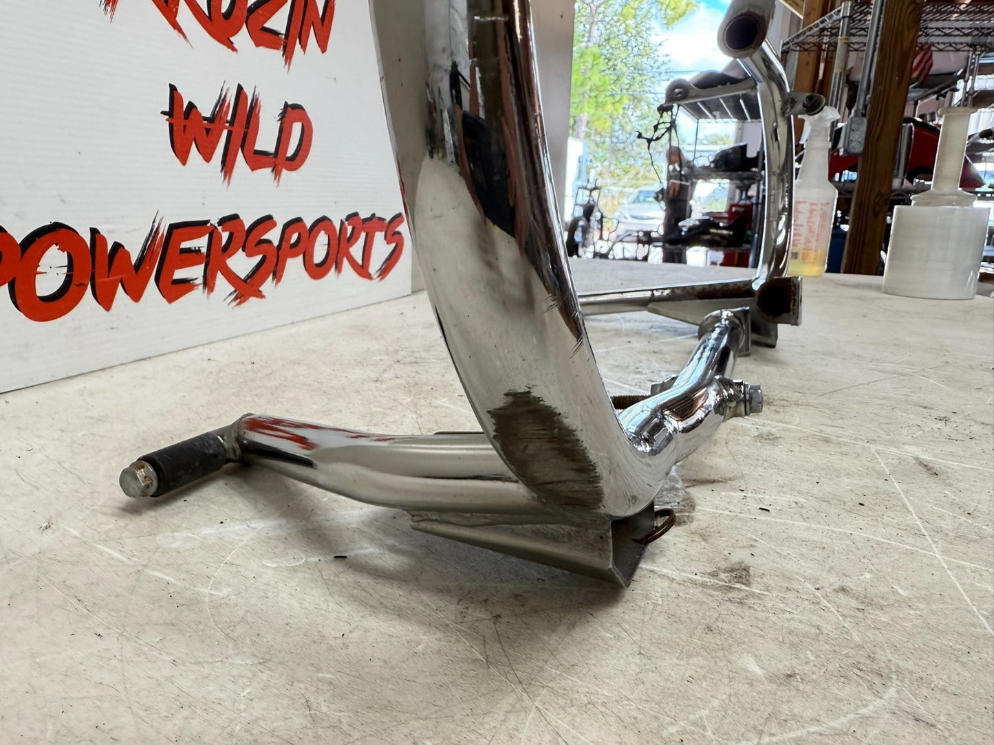 2001 HONDA VALKYRIE INTERSTATE Engine Motor Guard Crash Bars Pod Mount Chrome