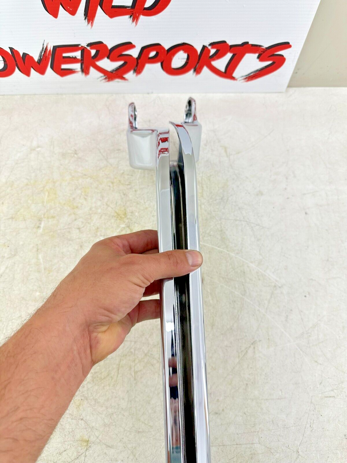 1999 HARLEY SOFTAIL Chrome Rear Fender Frame Strut Arm Bars