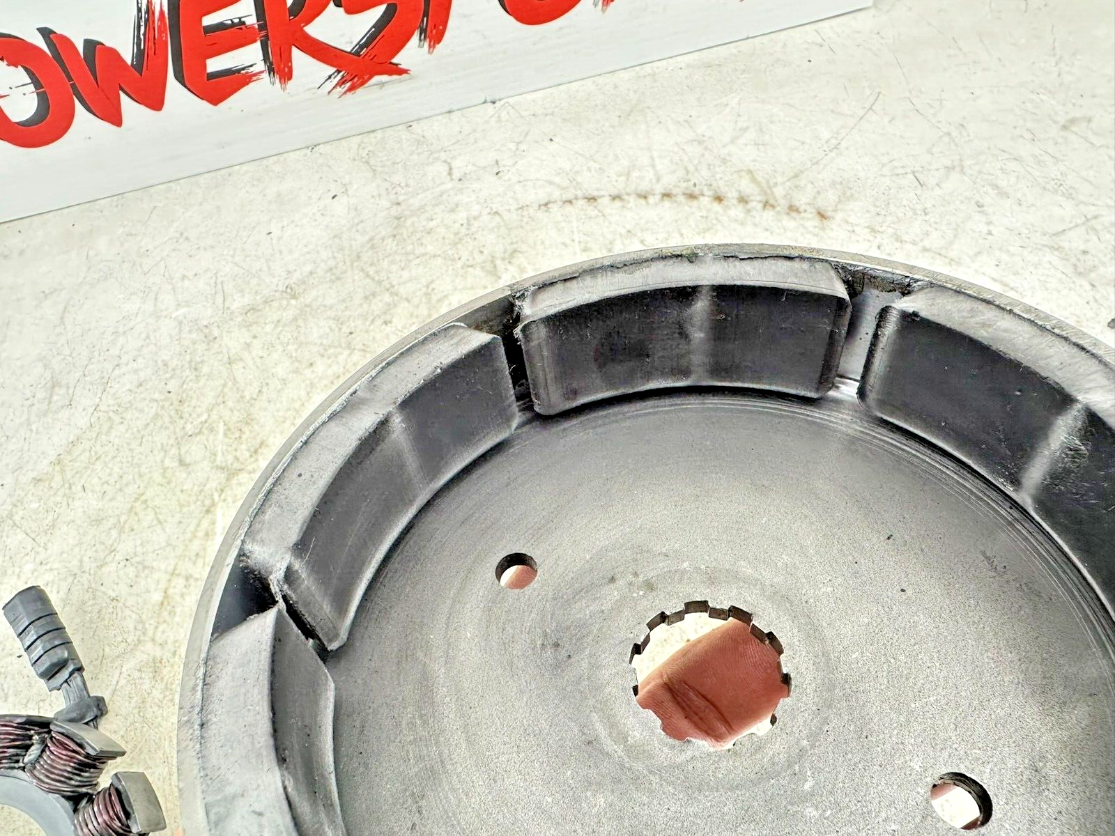 1997 HARLEY DYNA Magneto + Stator OEM HD 7K Miles