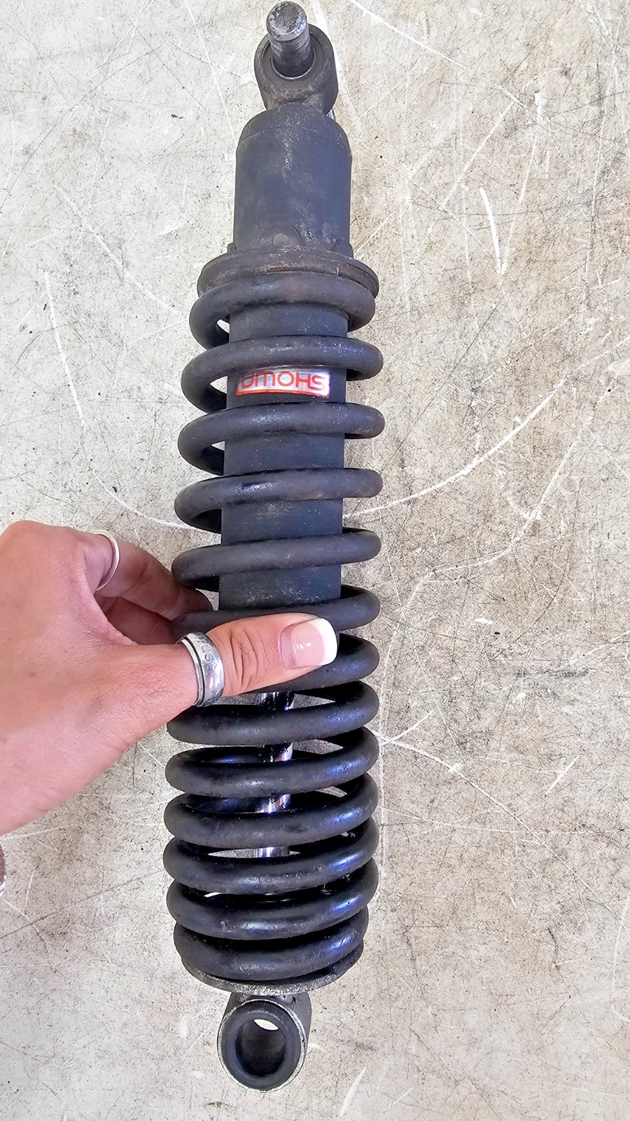 1995 HONDA GOLDWING GL1500 Air Ride Rear Shocks Suspension Control Unit