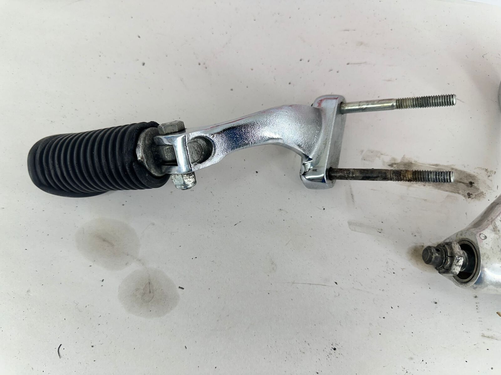 2003 Harley Davidson Sportster Mid Controls Foot Peg Mounts + Brake Lever