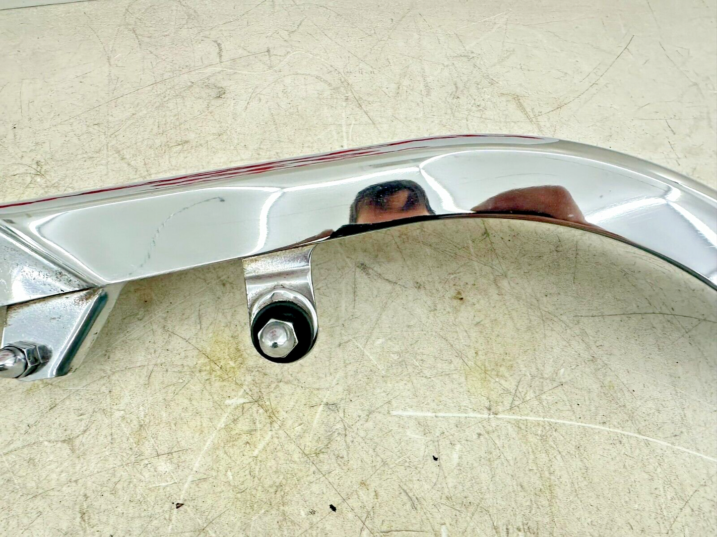 1999 HARLEY SOFTAIL Chrome Upper Belt Cover Guard