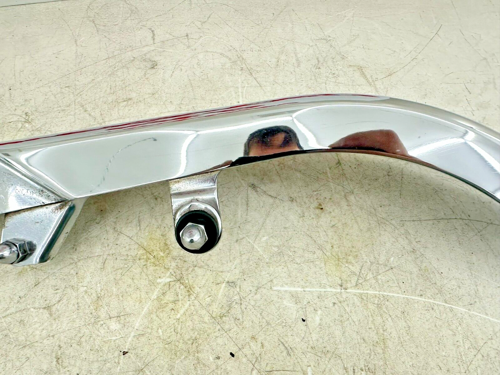 1999 HARLEY SOFTAIL Chrome Upper Belt Cover Guard