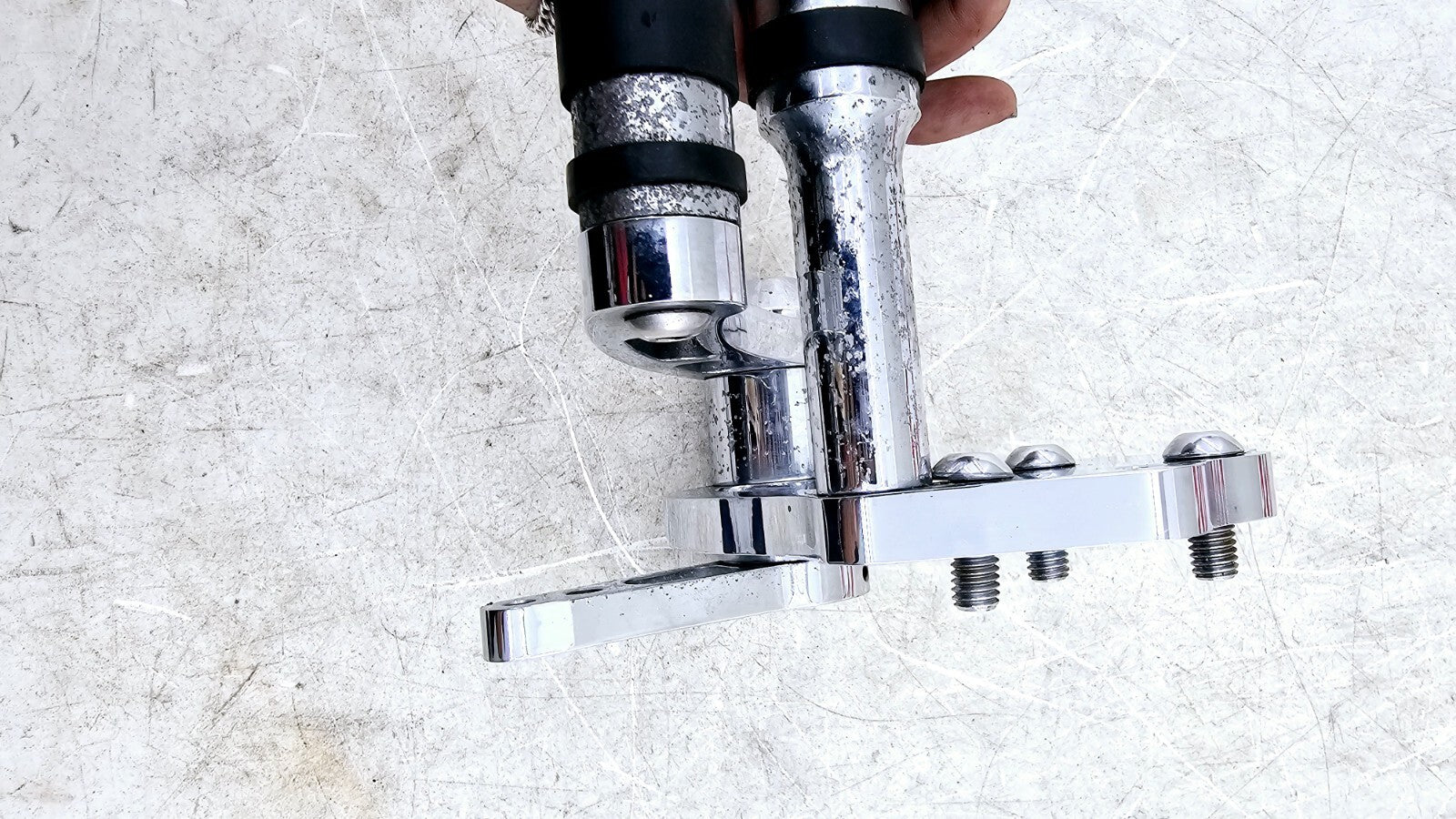 1988 HARLEY SOFTAIL Chrome Billet Forward Control Kit