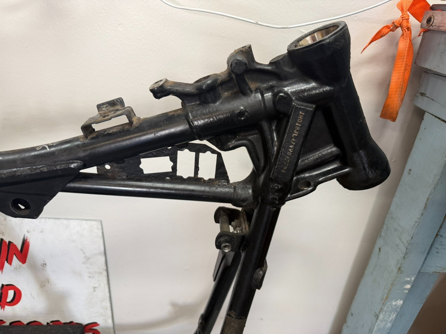 1997 HARLEY DAVIDSON SOFTAIL Main Frame Chassis Straight Not Wrecked