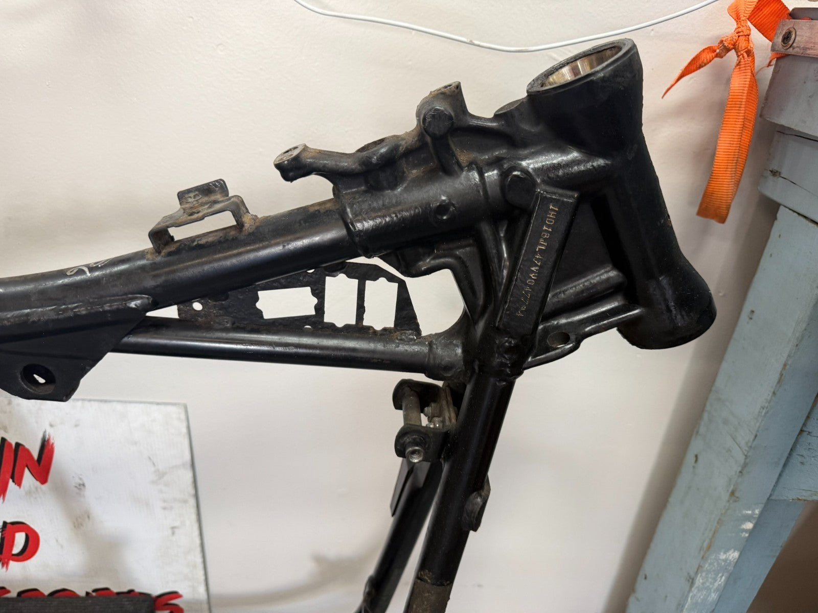 1997 HARLEY DAVIDSON SOFTAIL Main Frame Chassis Straight Not Wrecked