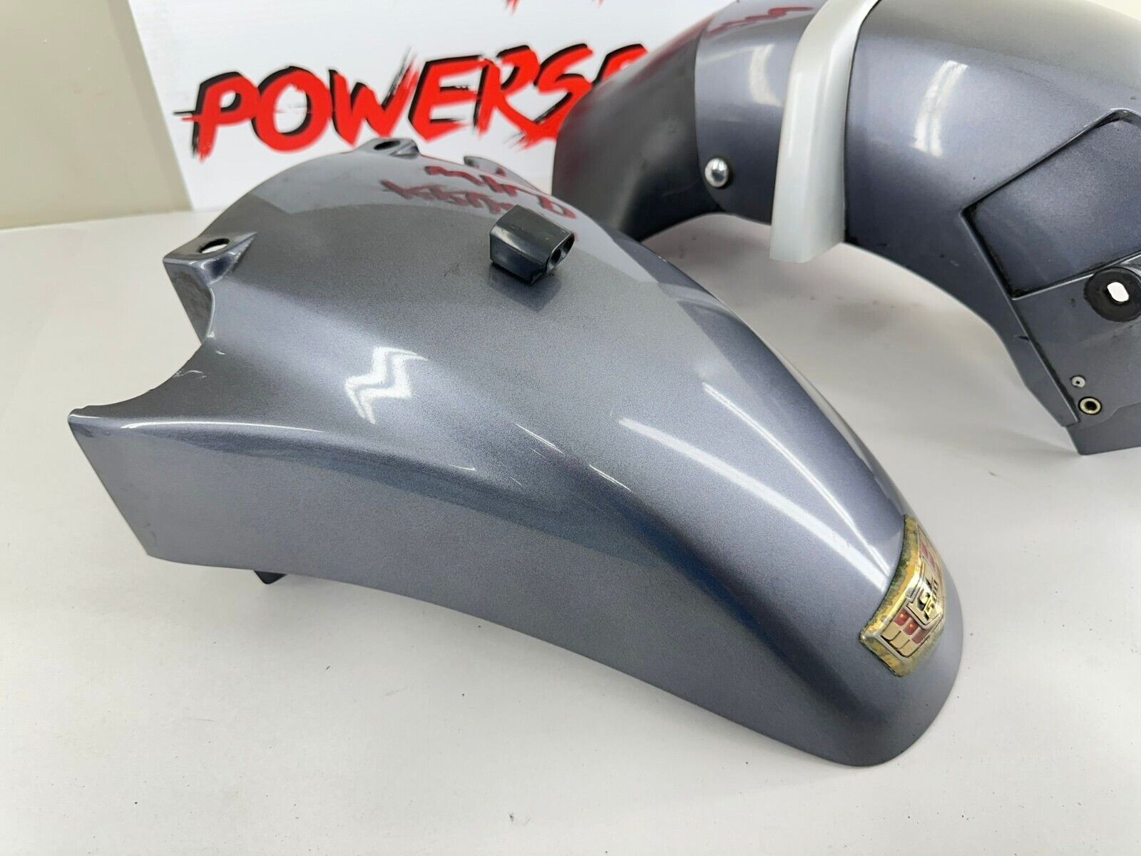 88-00 HONDA GOLDWING GL1500 Front Fender Gray Both Sections