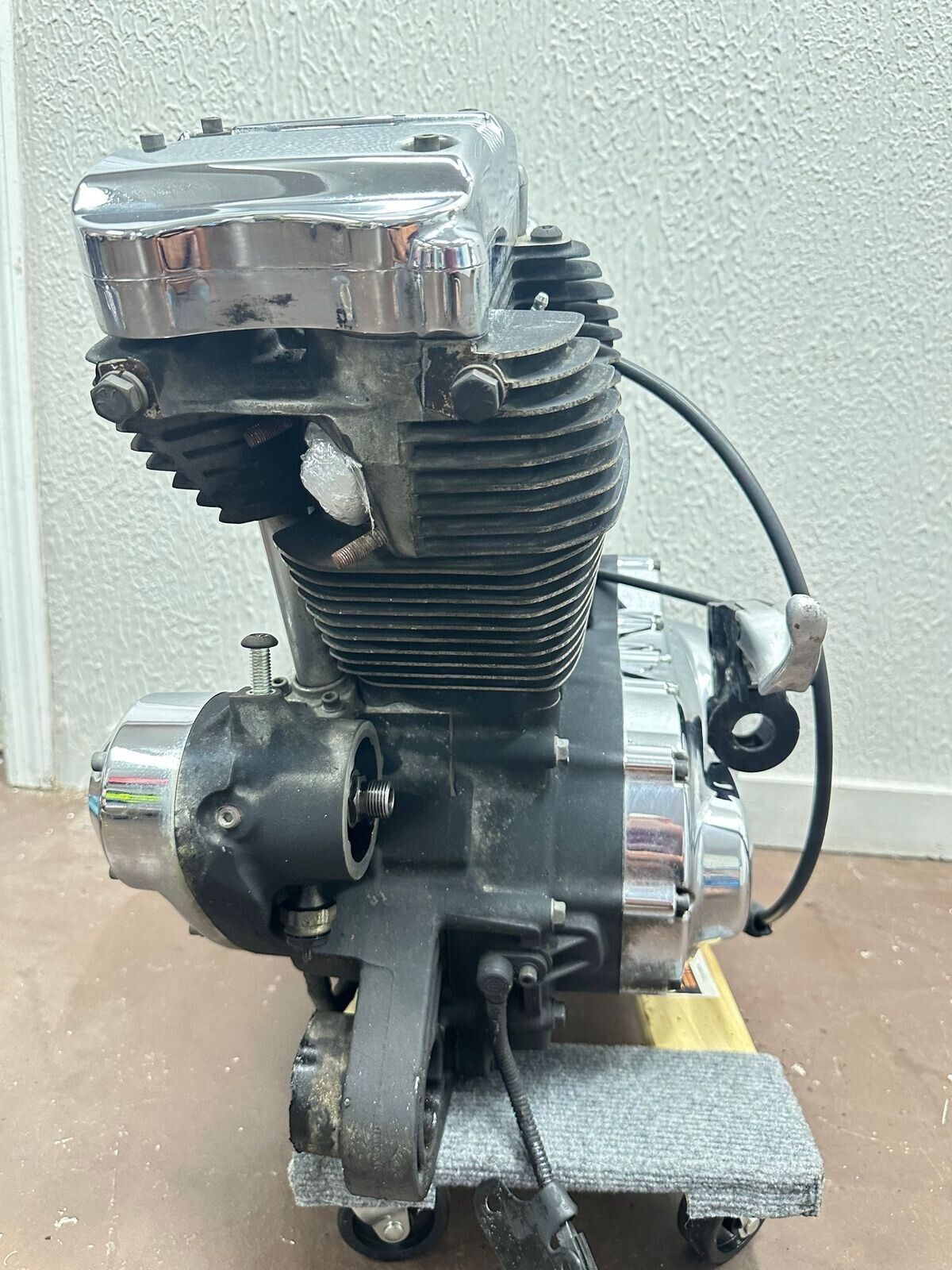 2007 HARLEY SPORTSTER CUSTOM 1200 Engine Motor Transmission 37K Video