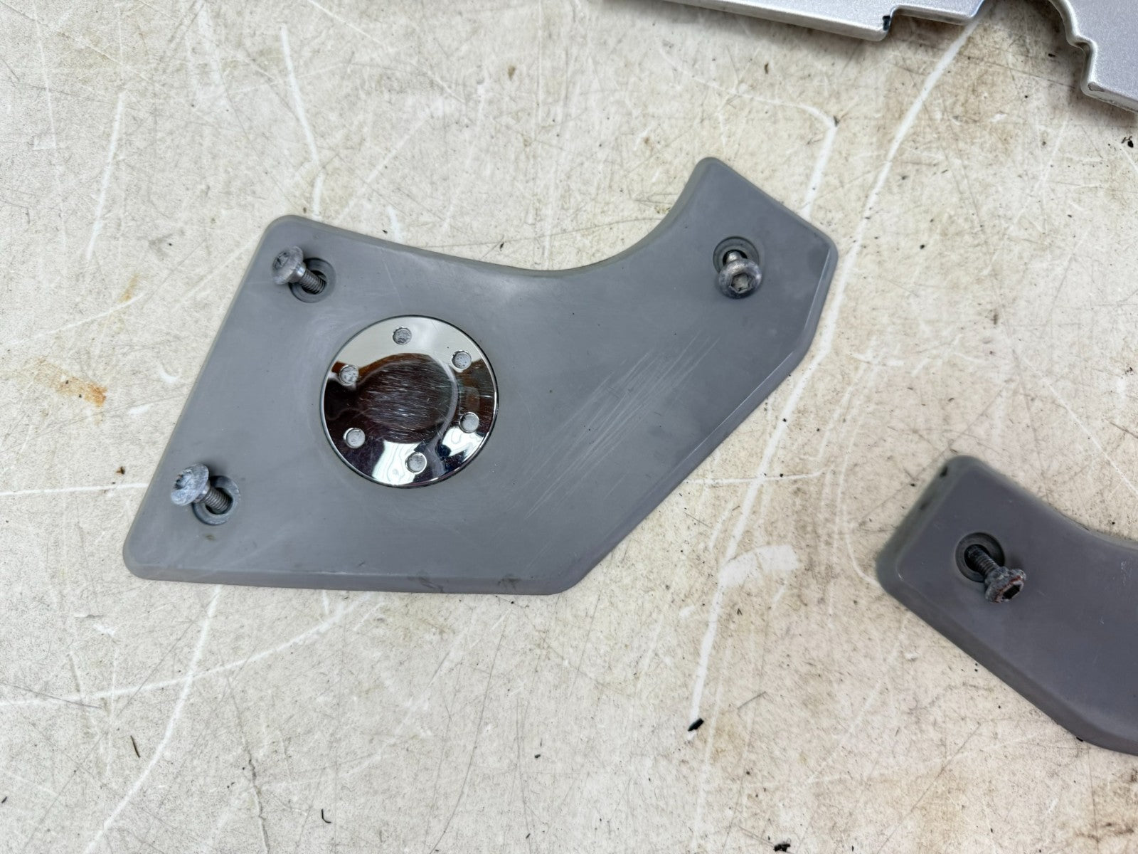 2002 Honda Goldwing GL1800 Frame Side Cover Panel Fairing Swing Arm Bolt Caps