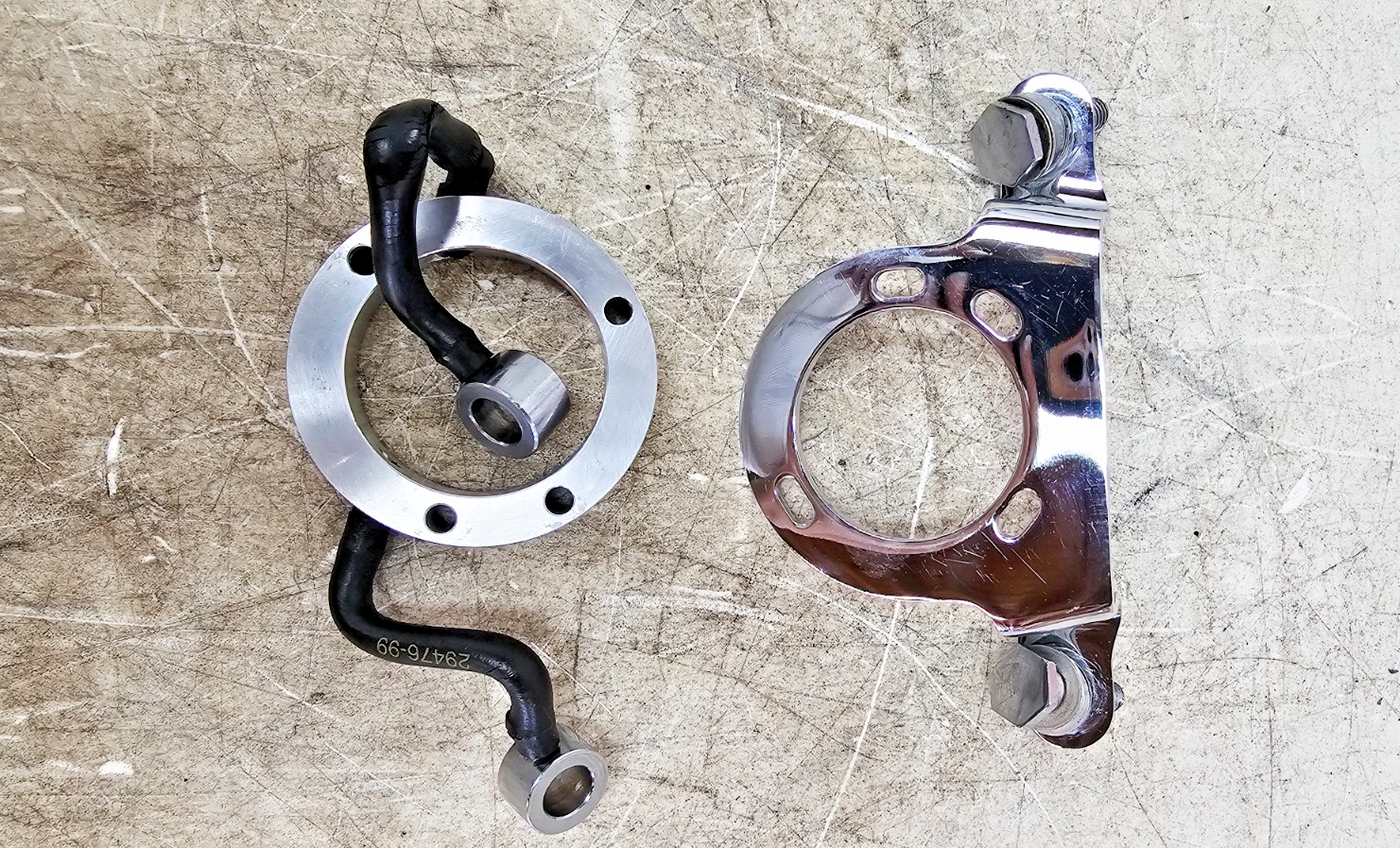 2003 HARLEY SOFTAIL DEUCE Air Cleaner Breather Mounting Bracket