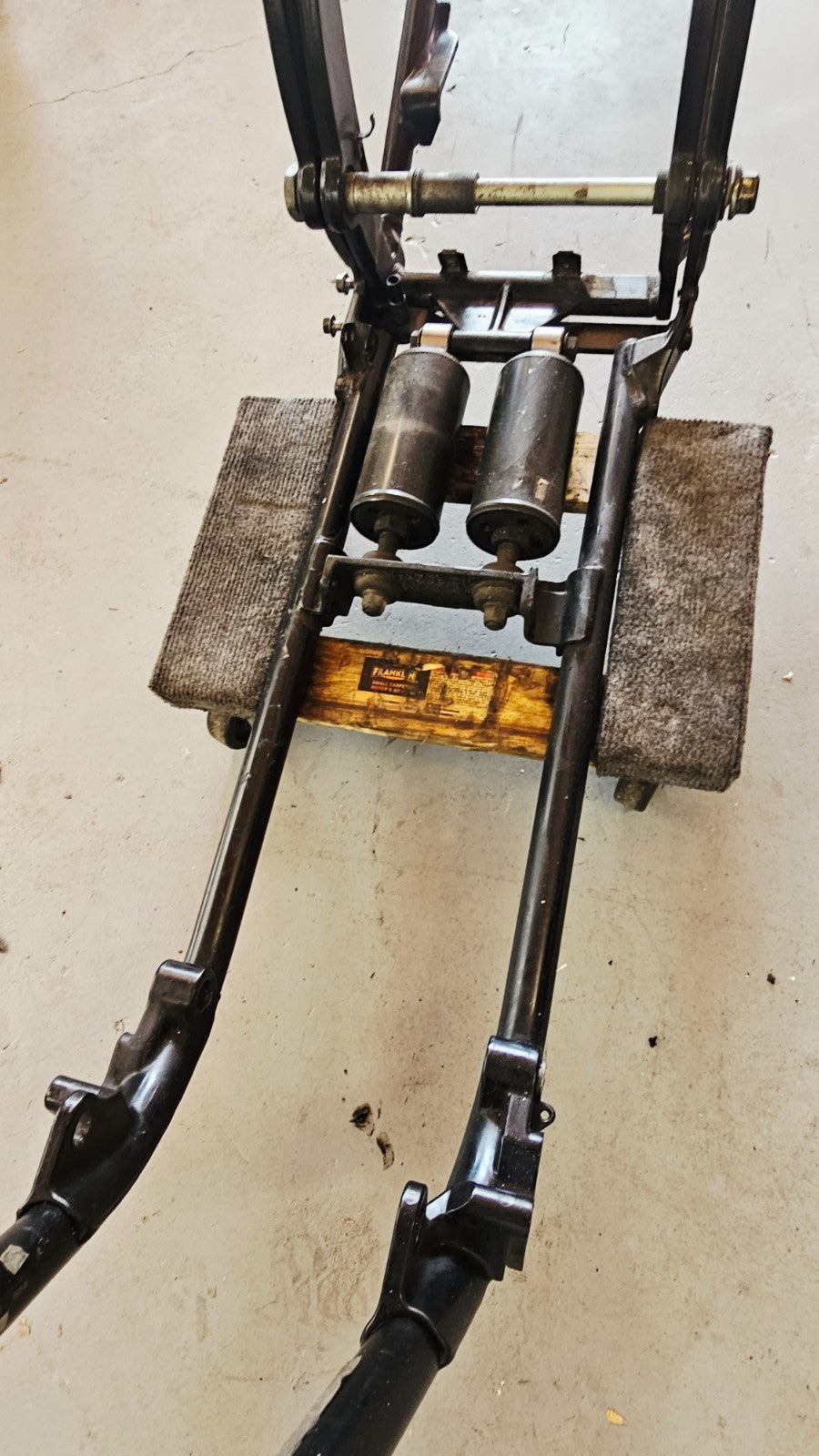 2000 HARLEY SOFTAIL DEUCE Main Frame Chassis Straight