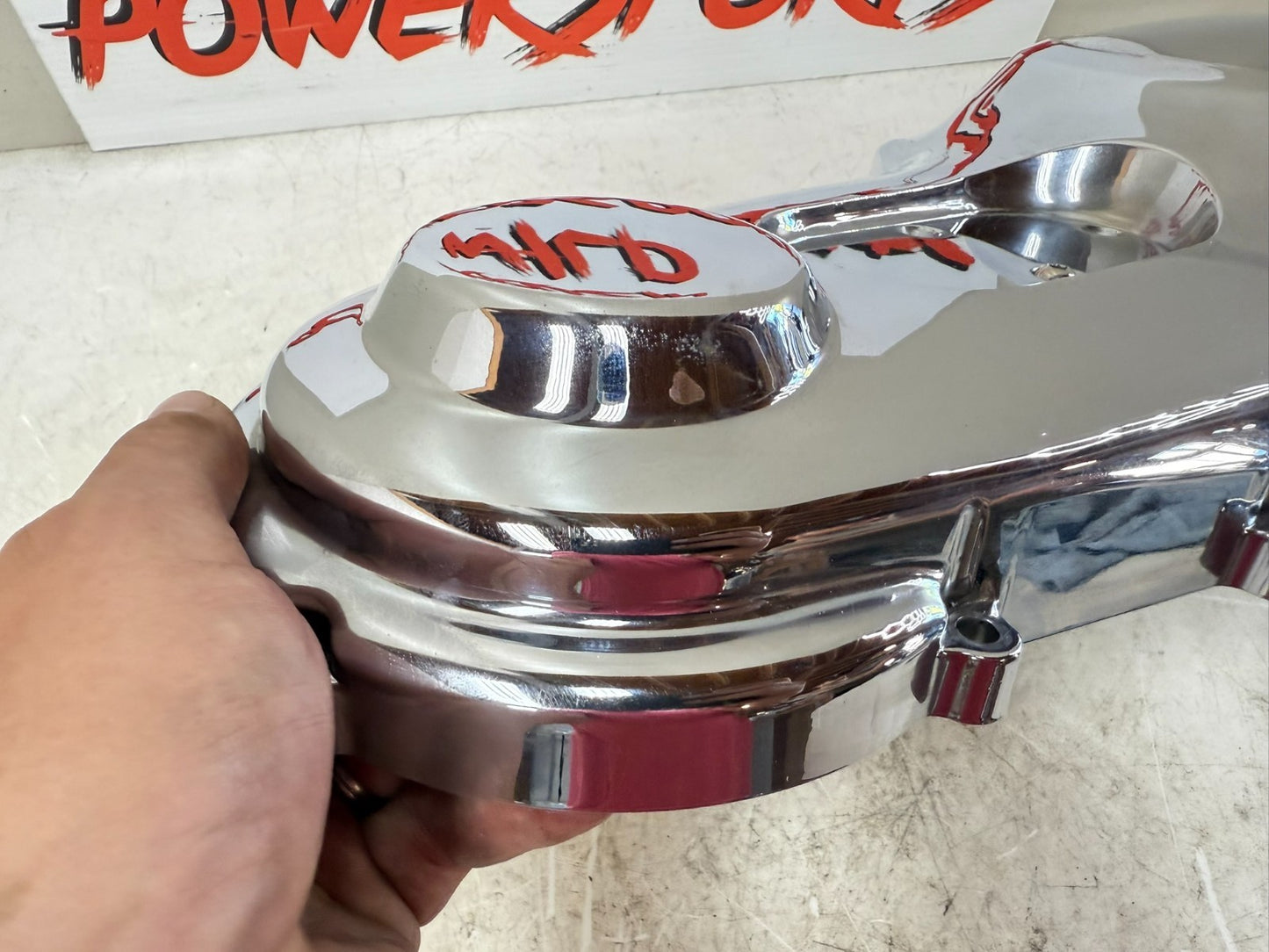 1997 HARLEY DAVIDSON SOFTAIL Outer Primary Clutch Cover Case Chrome Housing