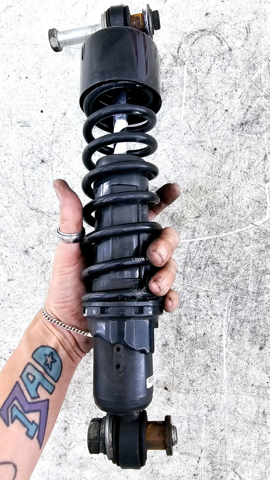 1994 HARLEY FLH ELECTRA GLIDE Left Right Rear Shock Progressive Suspension