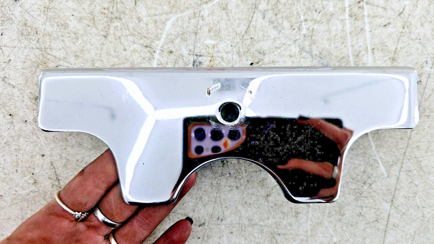 1999 HARLEY SOFTAIL Chrome Lower Triple tree Clamp Cover Headlight Mount