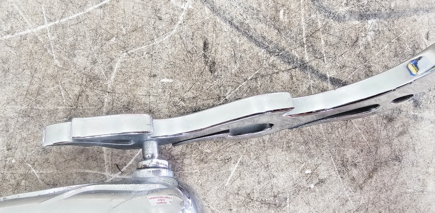 2003 HARLEY SOFTAIL DEUCE Chrome Teardrop Rearview Side Mirrors