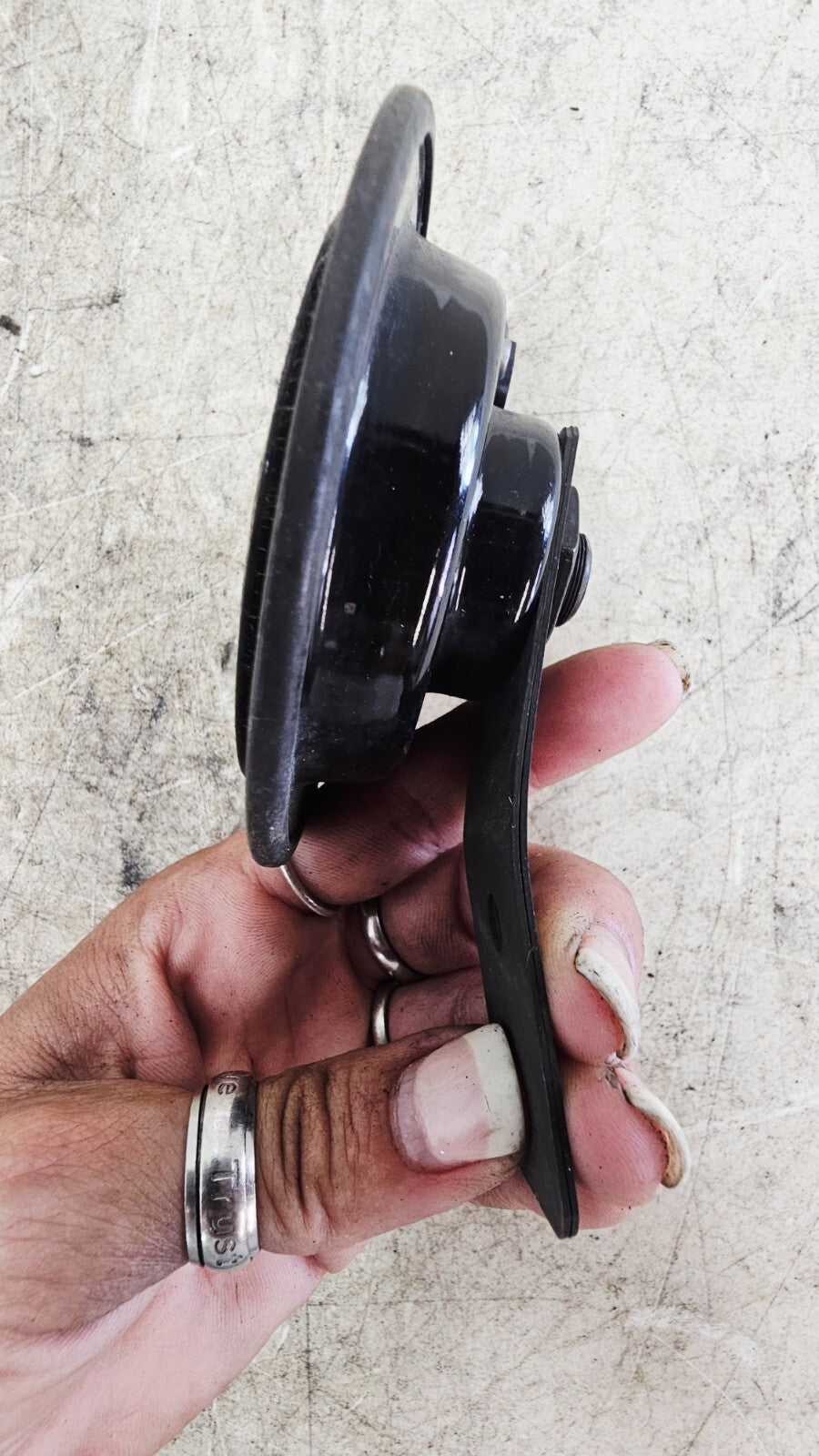 1995 HONDA GOLDWING GL1500 Black Dual Horns w/ Brackets
