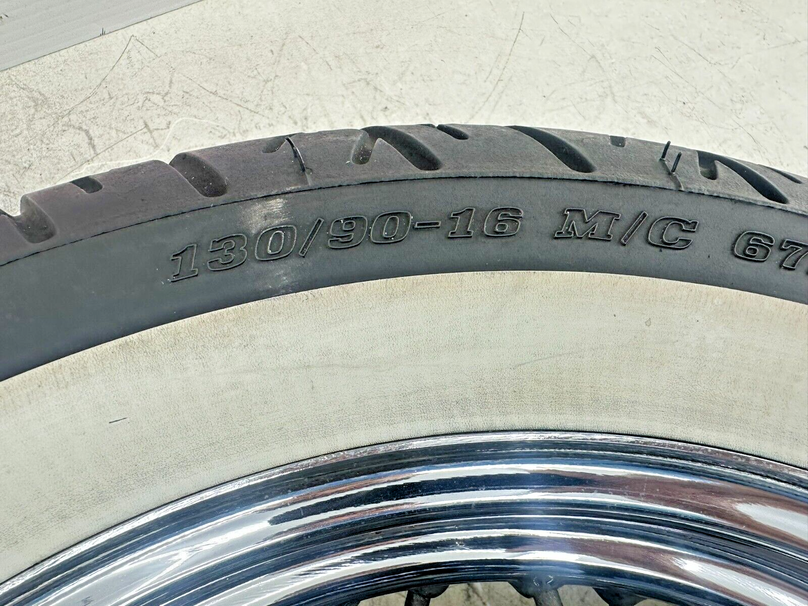 2003 HARLEY ELECTRA GLIDE classic 16x3 Front Wheel Rim Dunlop Tire Rotors