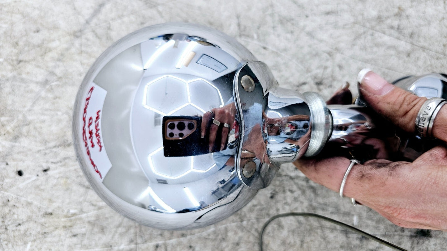 1998 HARLEY FLH ELECTRA GLIDE Fog Highway Turn Signal Light Chrome Housing Eagle