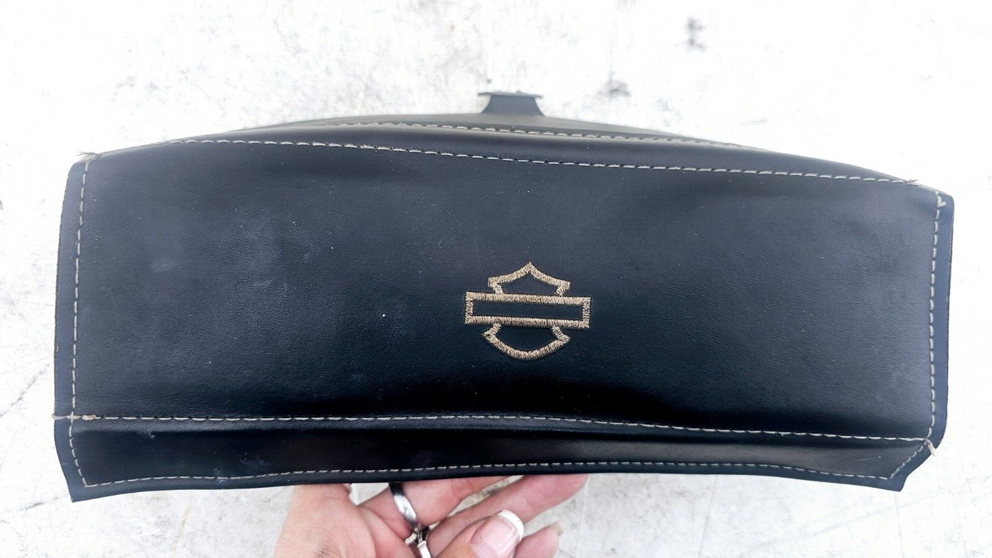 2002 HARLEY ELECTRA GLIDE OEM HD Leather Windshield Storage Bag