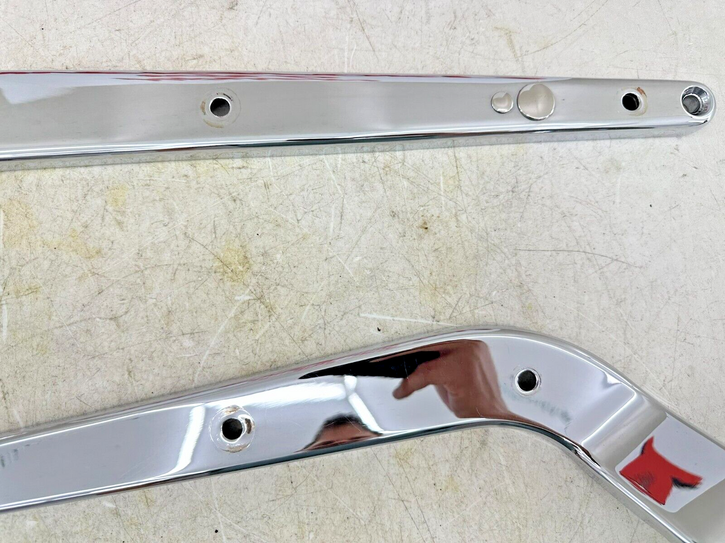 1999 HARLEY SOFTAIL Chrome Rear Fender Frame Strut Arm Bars