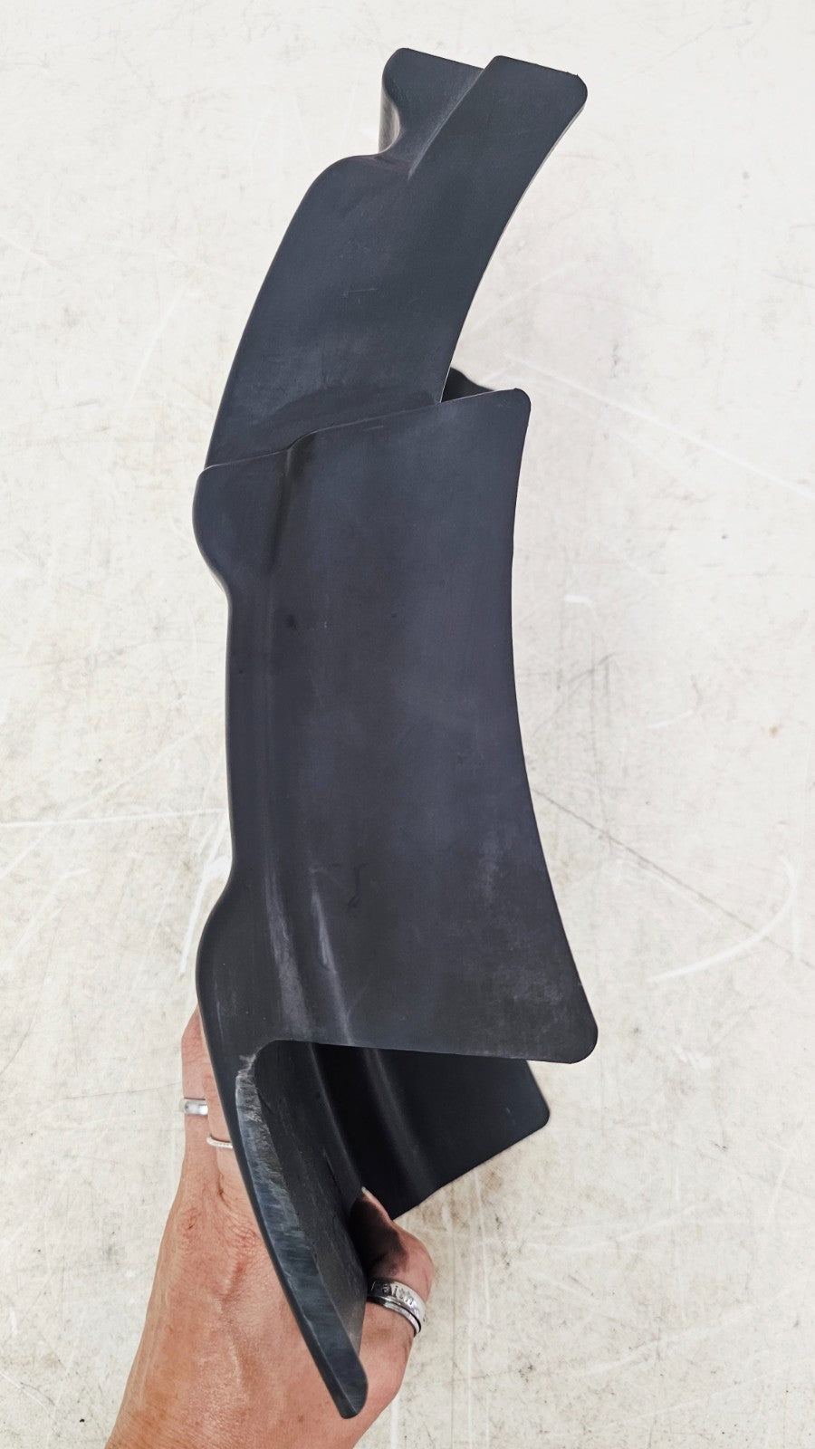 2002 HARLEY SOFTAIL Rear Wheel Mud Flap Swing Arm Filler Panel