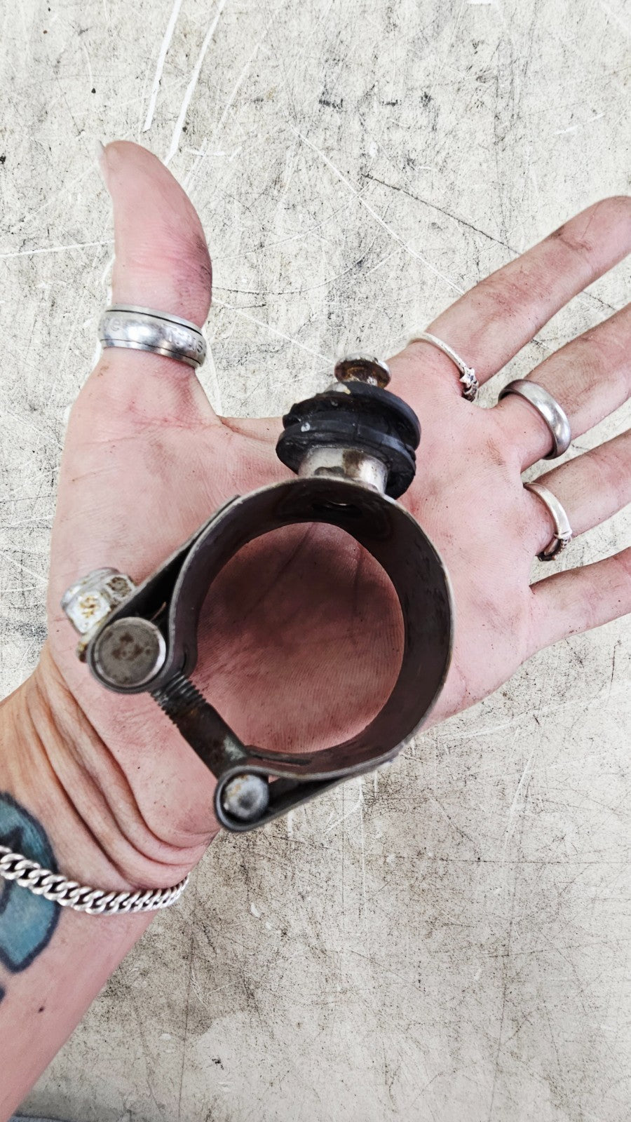 2001 Harley Davidson Sportster Windshield Quick Release Docking Hardware