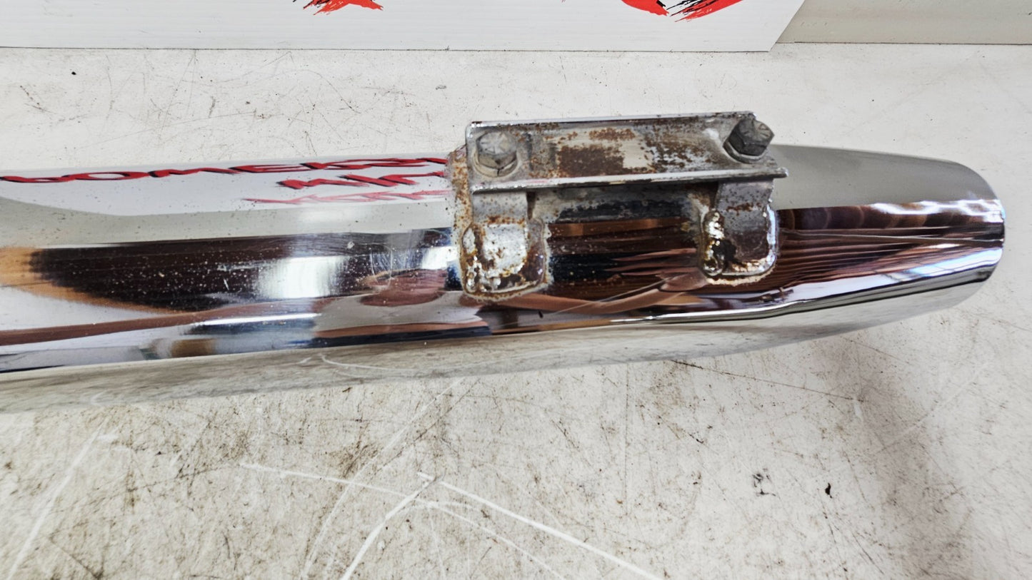 1996 HARLEY FLH ELECTRA GLIDE Exhaust Muffler Pipes Slip On OEM HD