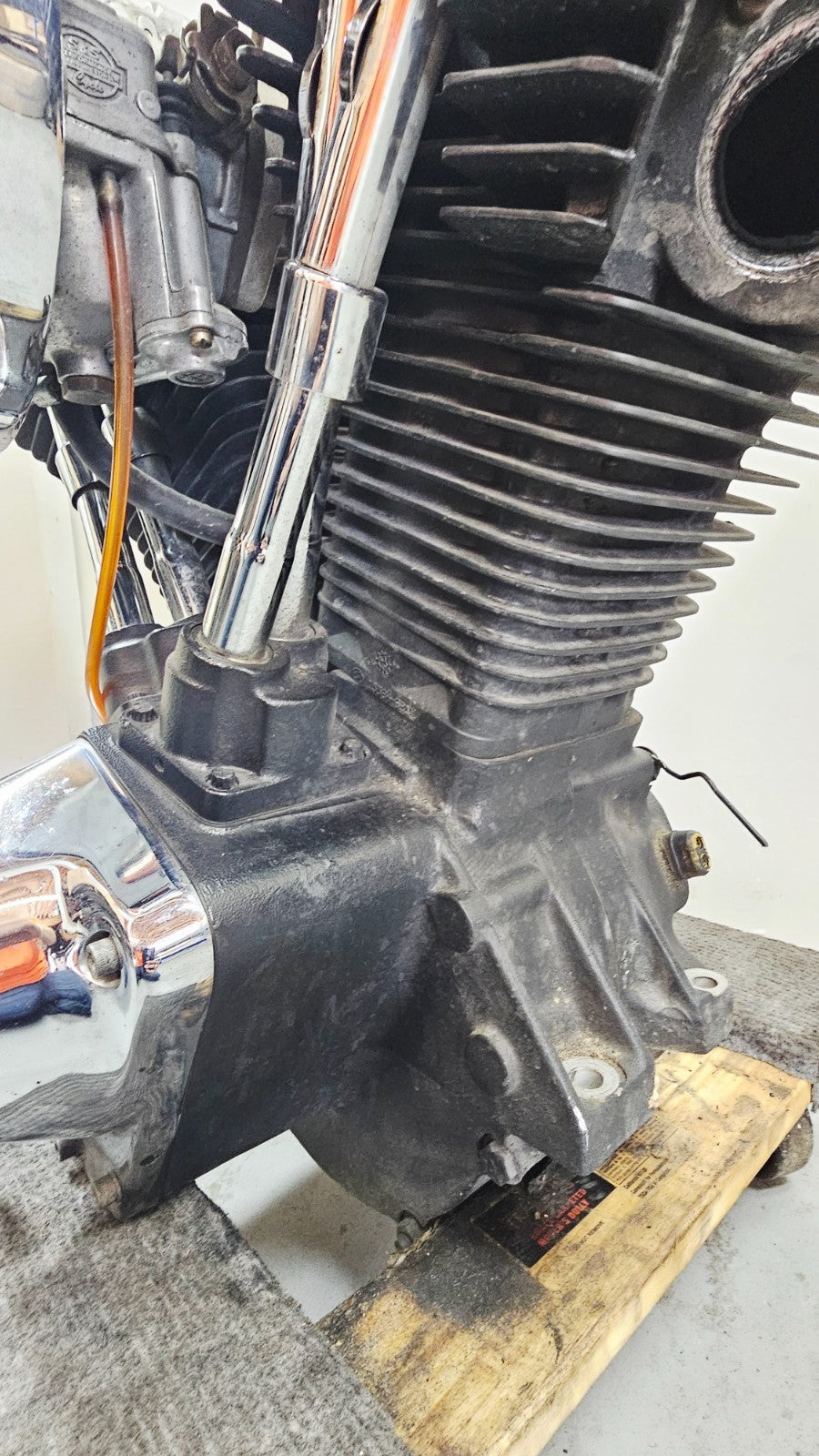 1990 Harley FXR Softail Dyna Electra EVO Engine Motor S&S Super E Carb Video