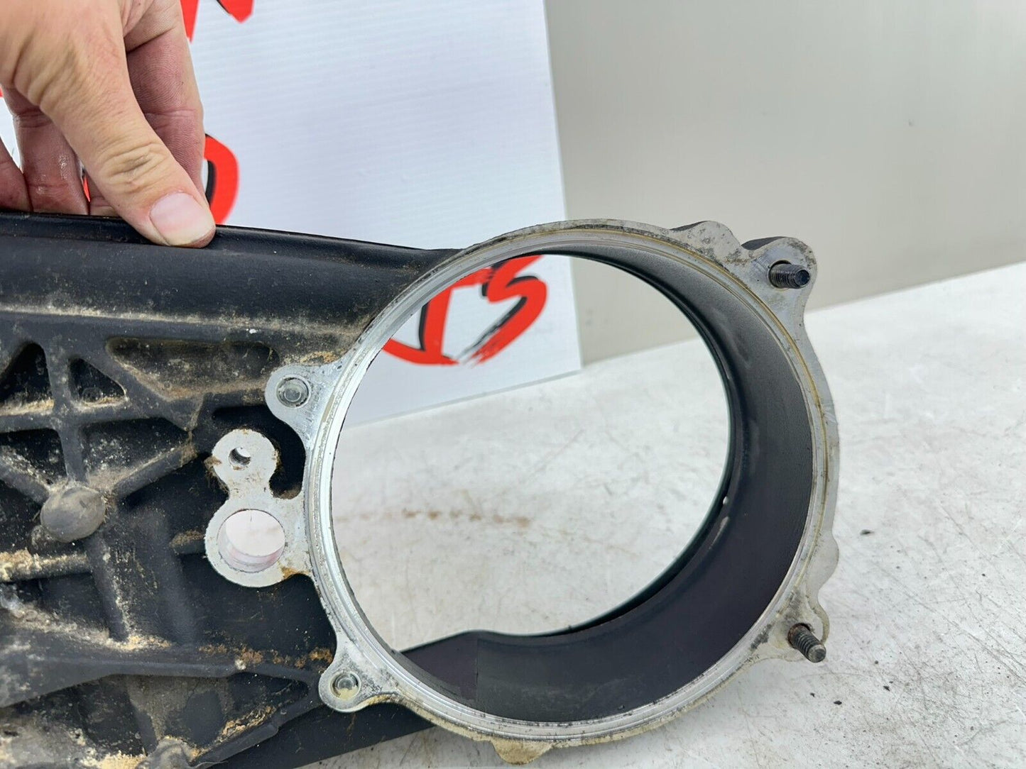 1997 HARLEY DYNA Inner Primary Backing Plate Case W/ Mid Control Hole