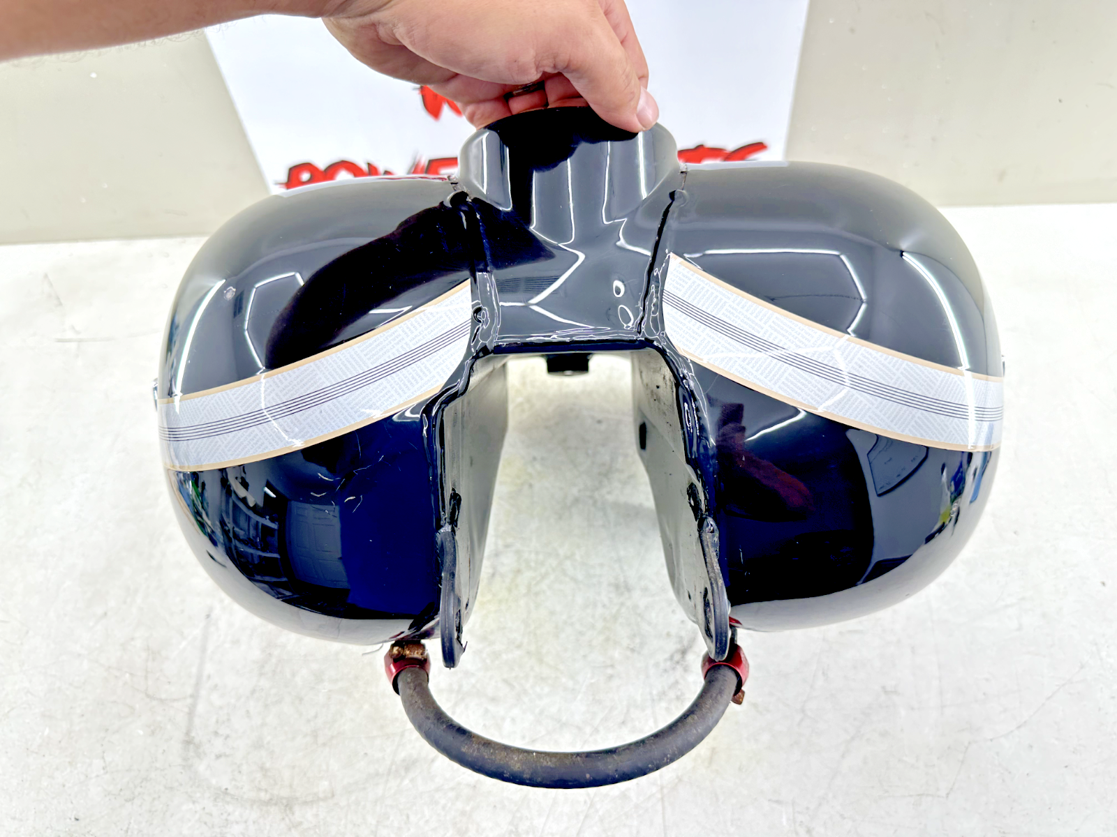 2003 HARLEY ELECTRA GLIDE  100 Anniversary Gas Fuel Tank Carburated Black