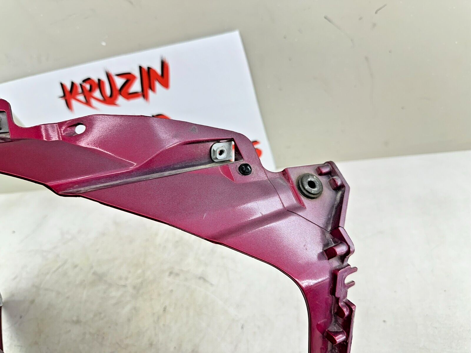 2004 Honda Goldwing GL1800 Red Right Side Headlight Fairing Cowl Panel
