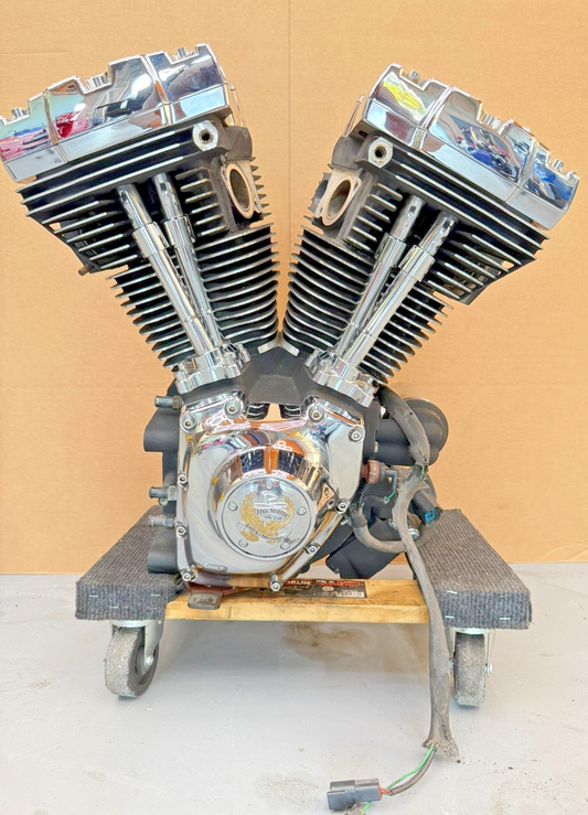 2003 HARLEY DYNA WIDE GLIDE Engine Motor Twin Cam 88 1450 Runs see video