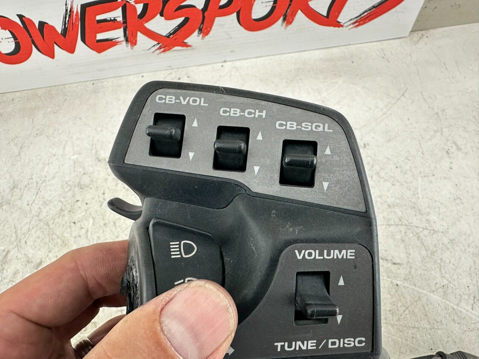 2004 Honda Goldwing GL1800 Left Hand Controls Switch Buttons CB Horn