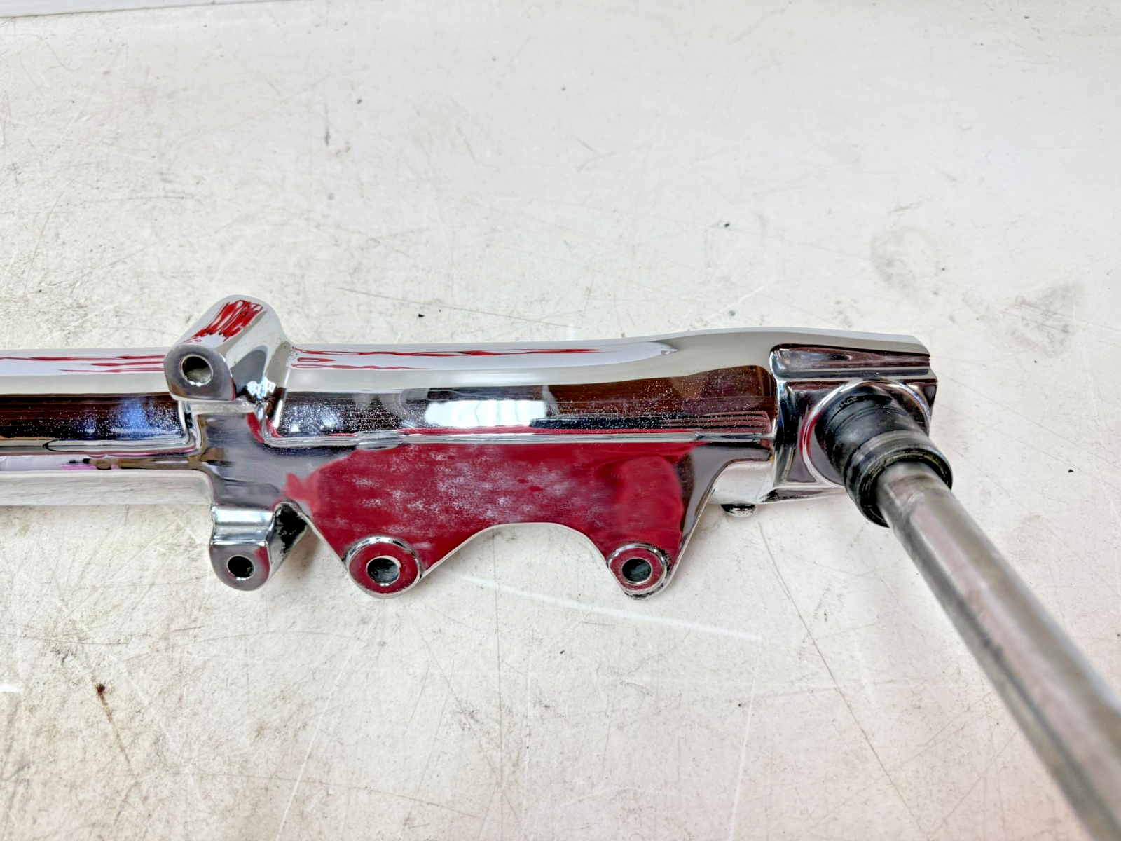 1997 HARLEY DAVIDSON SOFTAIL Chrome Front End Forks Triple Tree Lowers 41mm 