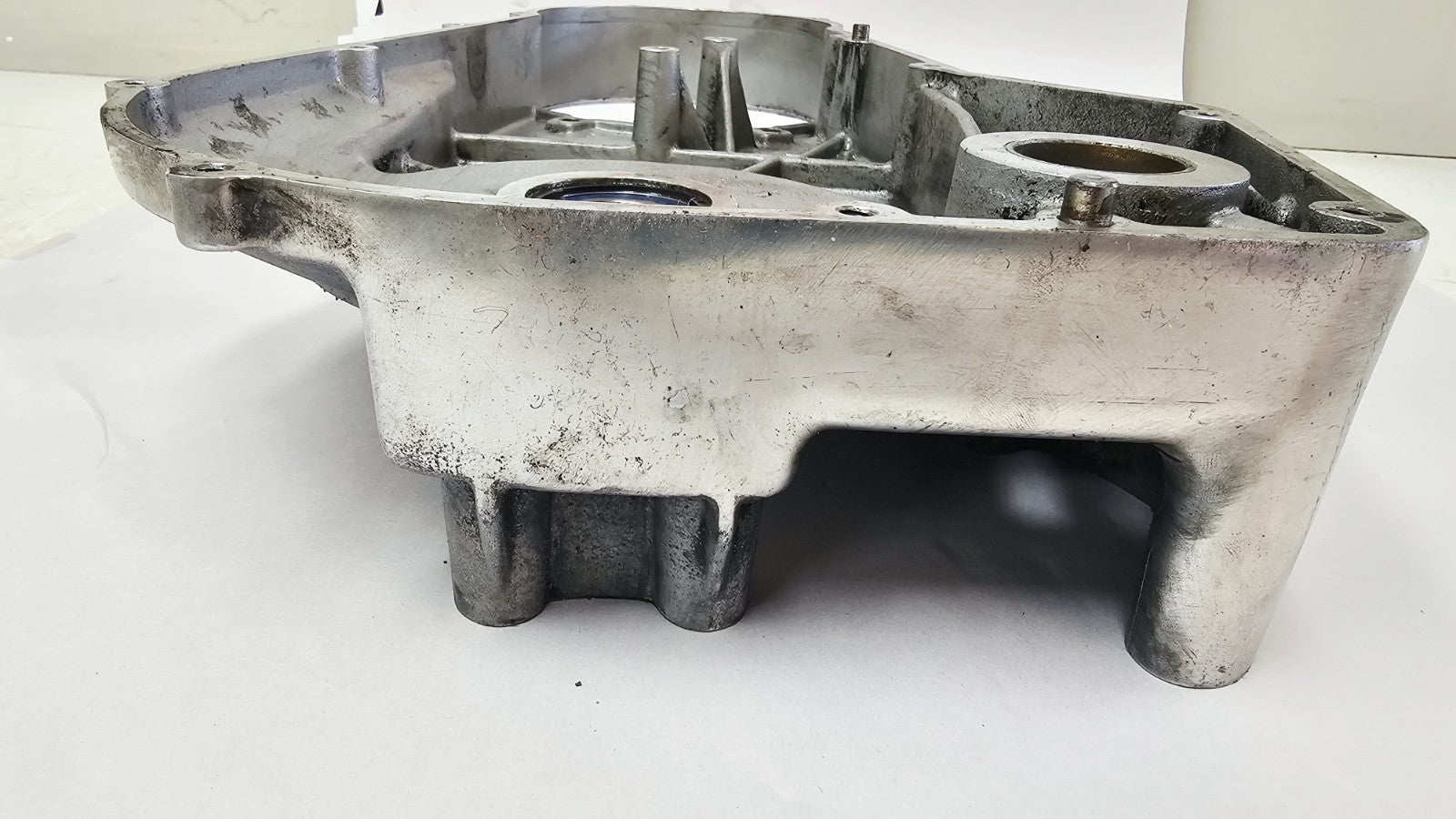 1995 HARLEY SOFTAIL FATBOY Delkron Polished Inner Primary Clutch Cover Housing