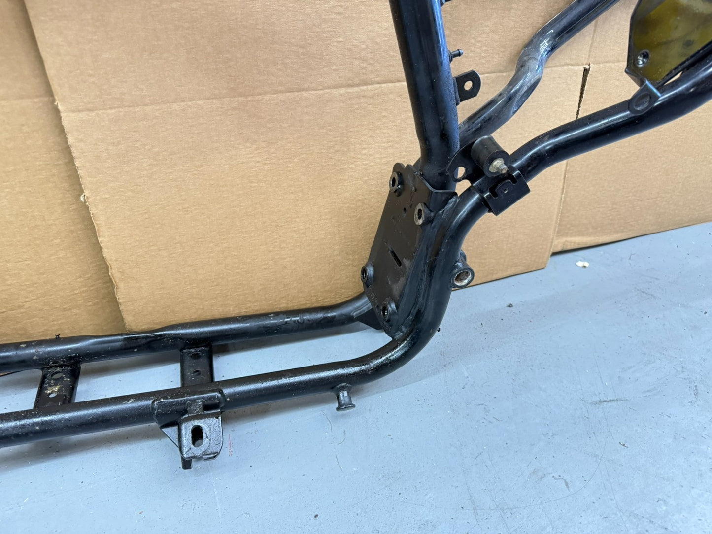 1997 Harley Davidson Sportster Main Frame Chassis STRAIGHT