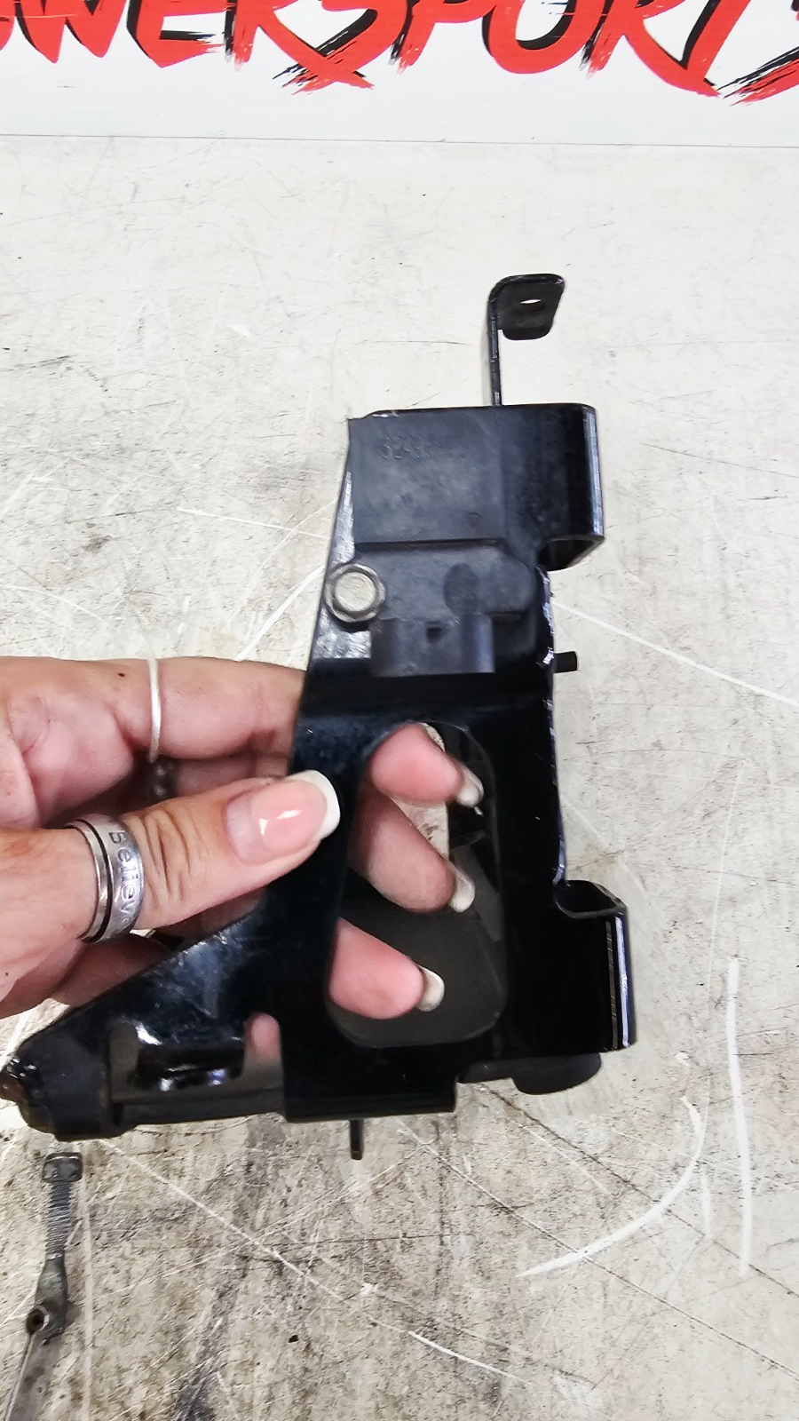 2001 Harley Davidson Sportster Battery Box Tray Holder Housing Mounting Bracket