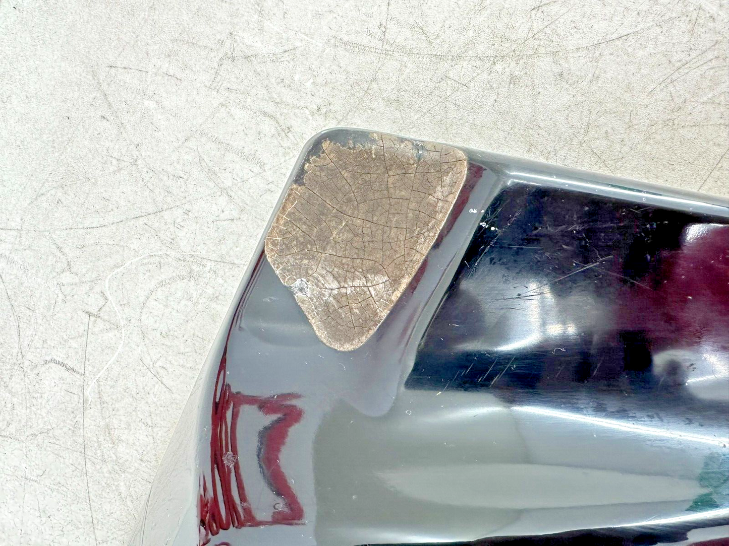 2003 HARLEY ELECTRA GLIDE classic Left Side Cover Black Anniversary Paint