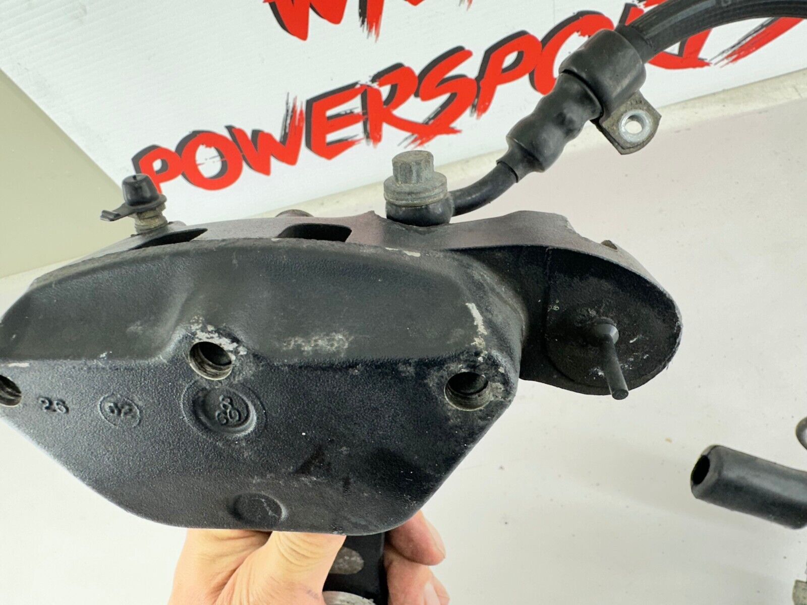 2003 Harley Davidson Sportster Rear Brake Caliper + Hose